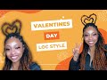 Valentines Day Creative Loc/Braid Style