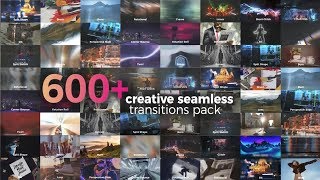 600+ Transitions After Effects Pack - After Effects Template