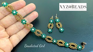 XYZ Beads Tutorial || Dainty Beaded bracelet