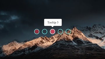 Fancy Pagination with Tooltip on Hover (HTML & CSS & jQuery)