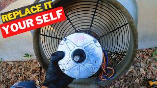 How to Replace an AC Fan Motor Yourself & Save Hundreds 💰 (Step-by-Step)