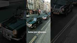 The New Italian Job Movie In London With Michael Caine
