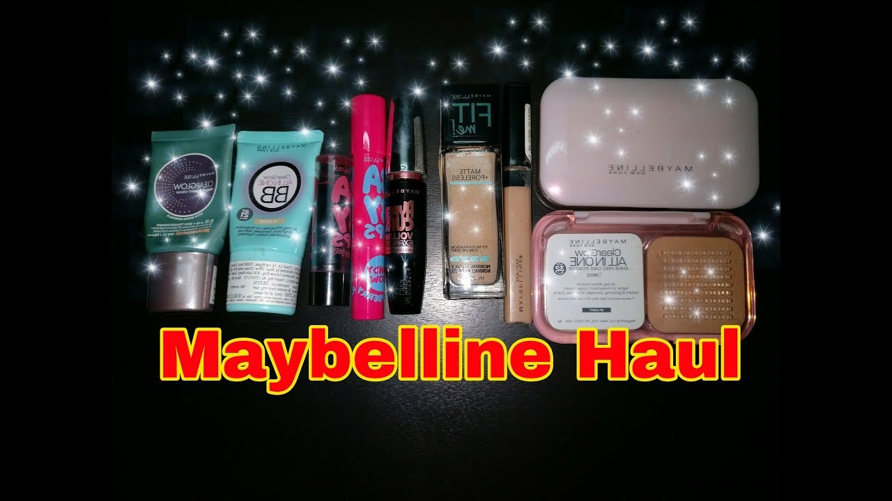 Which brand is best for makeupMaybelline haulMust have in your makeup