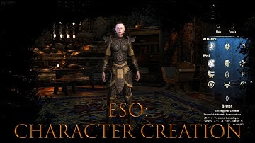Elder Scrolls Online: Character Creation Tutorial