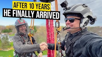 Working Into the Dark with Tree Legend August Hunicke!