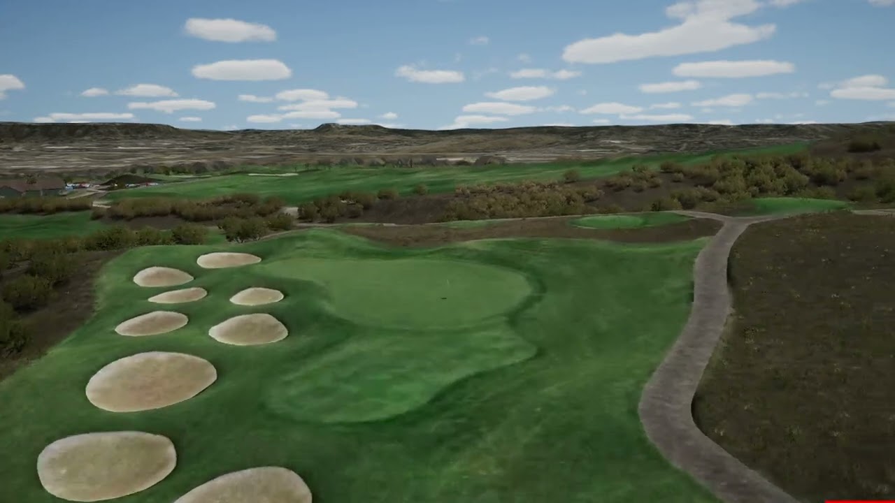 GSPro Courses : Red Hawk Ridge GC