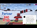 Parkour Sakura KEREN 640 Props Berhadiah Dekorasi Villa @farilgameplay7769  | Sakura School Simulator