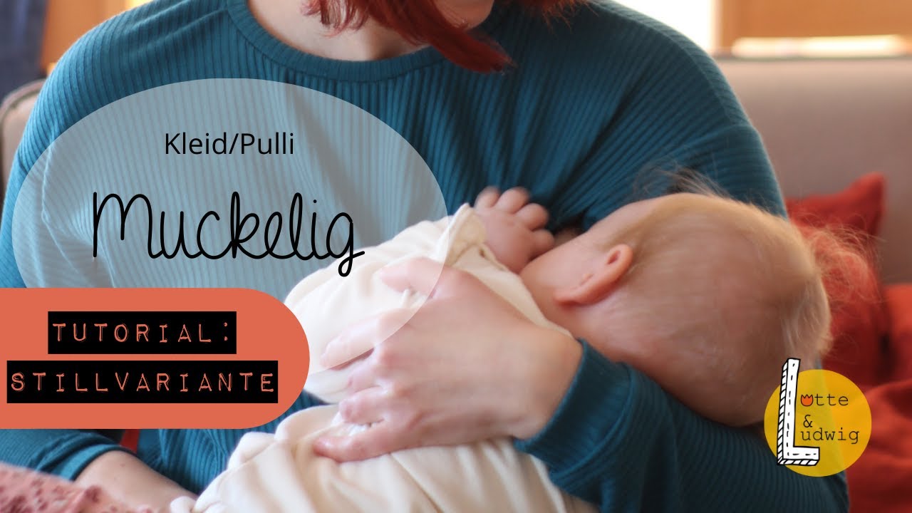 Kleid/Pulli "Muckelig" Tutorial Stillvariante Nähanleitung