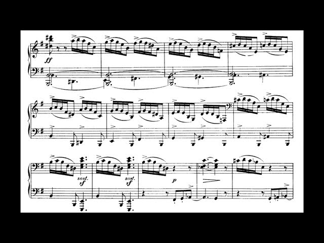 Grieg - Sonate pour piano op.7: Finale : Aldo Ciccolini, piano