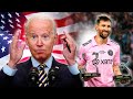 Even JOE BIDEN is SHOCKED by LIONEL MESSI&#39; winning the LEAGUES CUP with INTER MIAMI