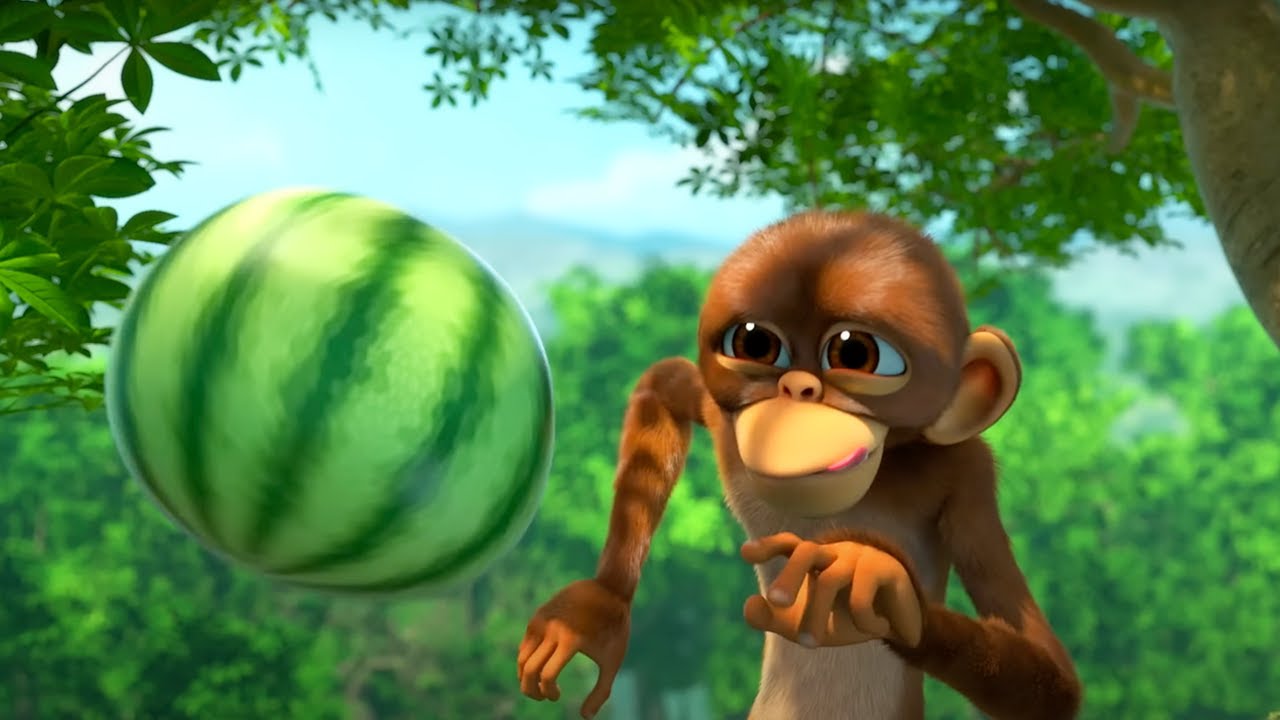 Watermelon Gangle Jungle Beat - Floating Watermelon | WildBrain Happy | Cartoons for Kids ...