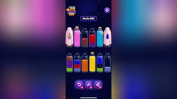 Magic Sort Level 821 Solution Walkthrough 