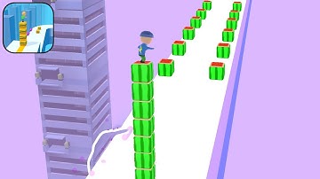 Satisfying Mobile Game Cube Surfer Funny Gameplay (Android,iOS) Walkthrough All Levels Big Update