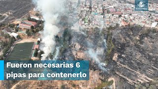 Más de 200 personas estuvieron en riesgo por el impresionante incendio en Atizapán de Zaragoza