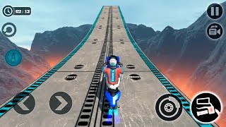 Impossible Moto Bike Stunts Tracks 3d Game Android Gameplay screenshot 4