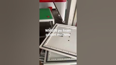 WM508 Pu foam gasket machine, free shipping, free installation, usage life 10years