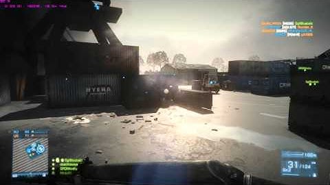 Battlefield 3 Maxed (No anti-aliasing) AMD Radeon HD 6770 (Eyefinity)