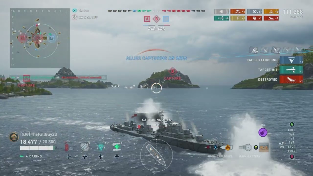 World of Warships: LEGENDS - British Legendary Destroyer Daring