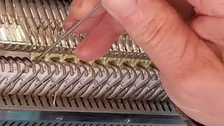 Industrial Rib On the Singer/Studio/Silver Reed Knitting Machine