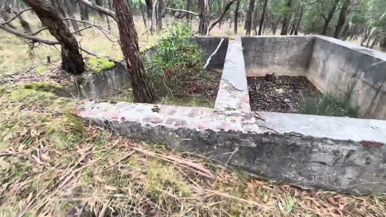 Birthday mine. Ballarat / berringa old abandoned gold mine. 