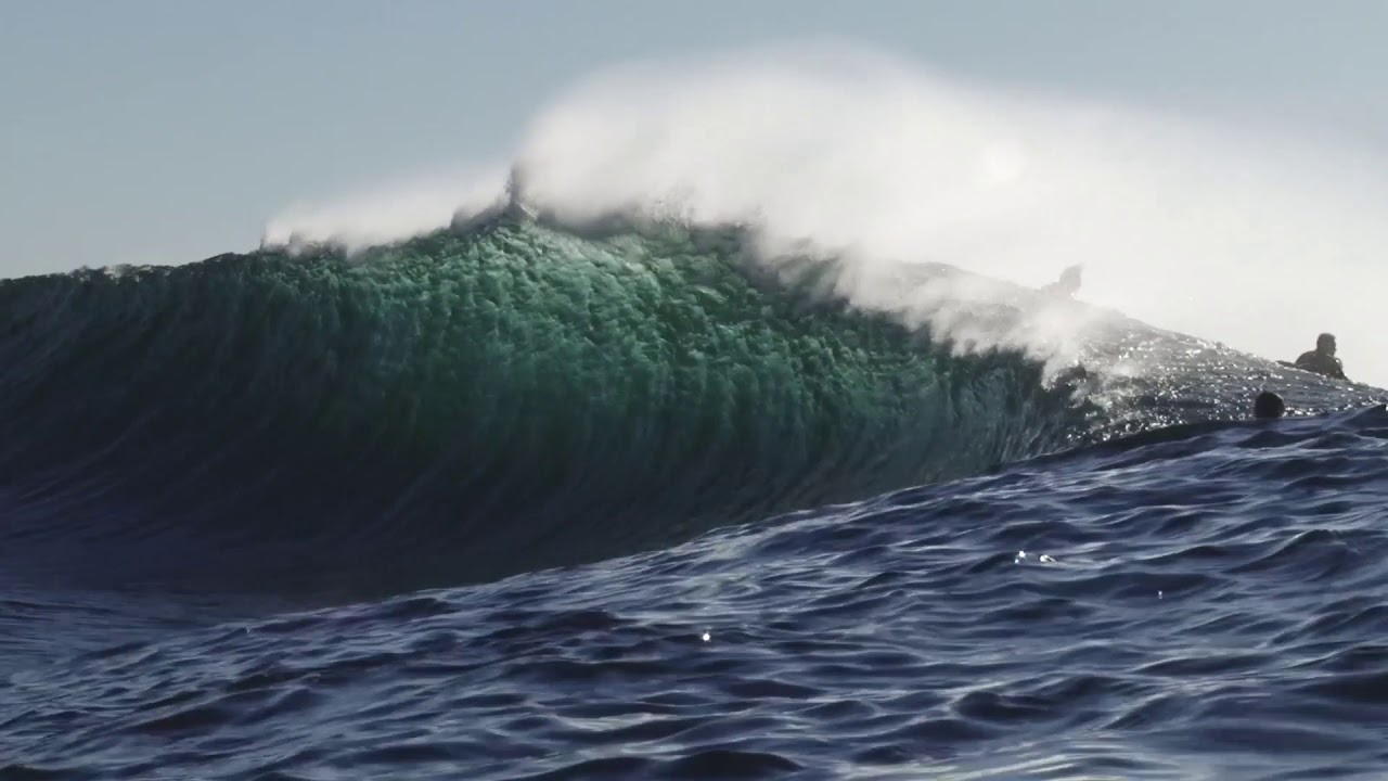 Waves and Surfers Slow Motion YouTube