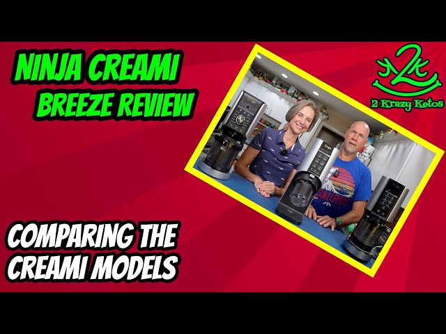 Comparison: Ninja CREAMi Deluxe vs. Regular vs. Breeze