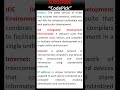 How to define HTML 5, IDE, Internet, IP Address?