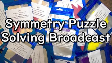 [Puzzle] Symmetry Puzzles Solving Broadcast