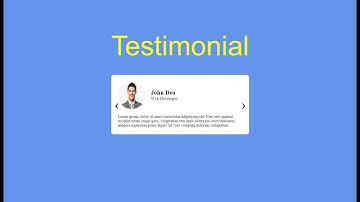 How to create Testimonial Slider using html css jquery plagin owl carousel