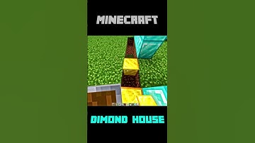 Minecraft Diamond House 🔥 Ultimate Luxury Build in 30 Seconds! #minecraft #gaming #shorts