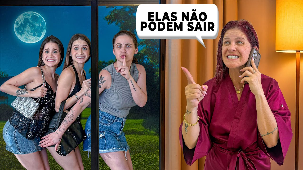 Nossa IRMÃ MAIS VELHA nos AJUDOU a FUGIR do CASTIGO!