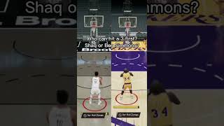 Ben Simmons vs Shaq #2k22 #shaq #bensimmons