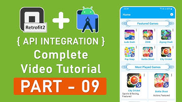 Create Function Class - JSON API Integration in Android Studio Retrofit 2 JAVA - Krishna Apps
