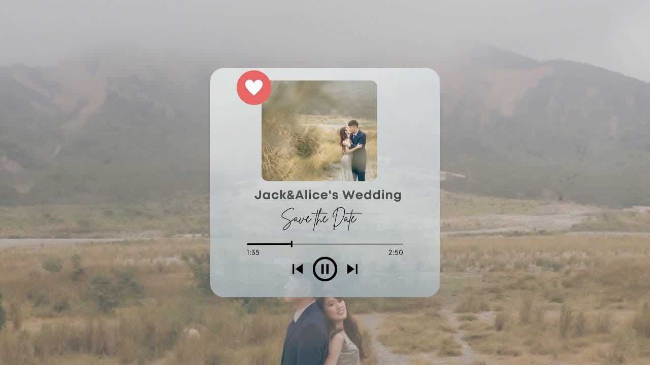 婚紗輪播MV~串流音樂風