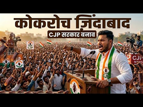 Agli Sarkar Cockroach Ki? 😱 | Introducing Cockroach Janta Party (CJP) #bjp 