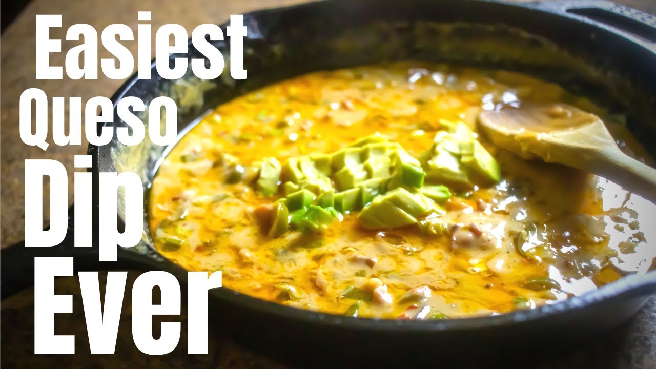 The easiest QUESO DIP you will ever make (SODIUM CITRATE) YouTube
