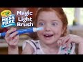 New crayola color wonder magic light brush  crayola product demo