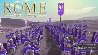 SPQR vs Gaul | Units Matched (Rome Total War)