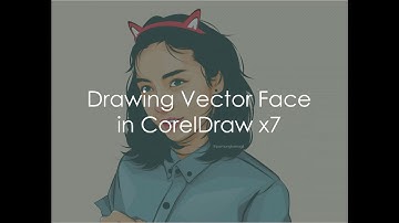 Drawing Vector with CorelDraw X7 ( Medium Speed )