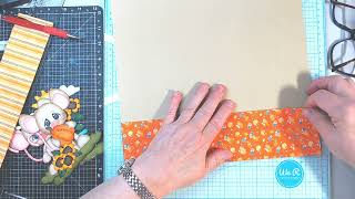 MOUSE with SUNFLOWER and PUMPKIN Layout Process