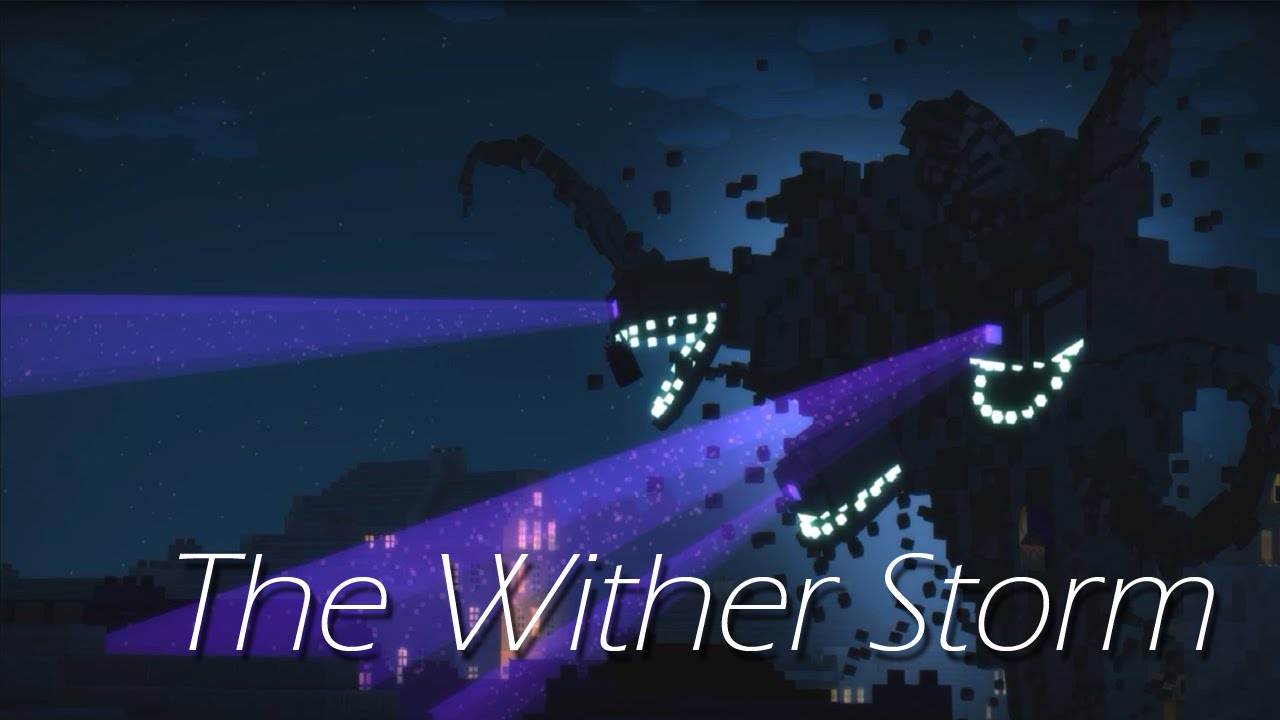 Summoning the Wither Storm in Minecraft! - YouTube