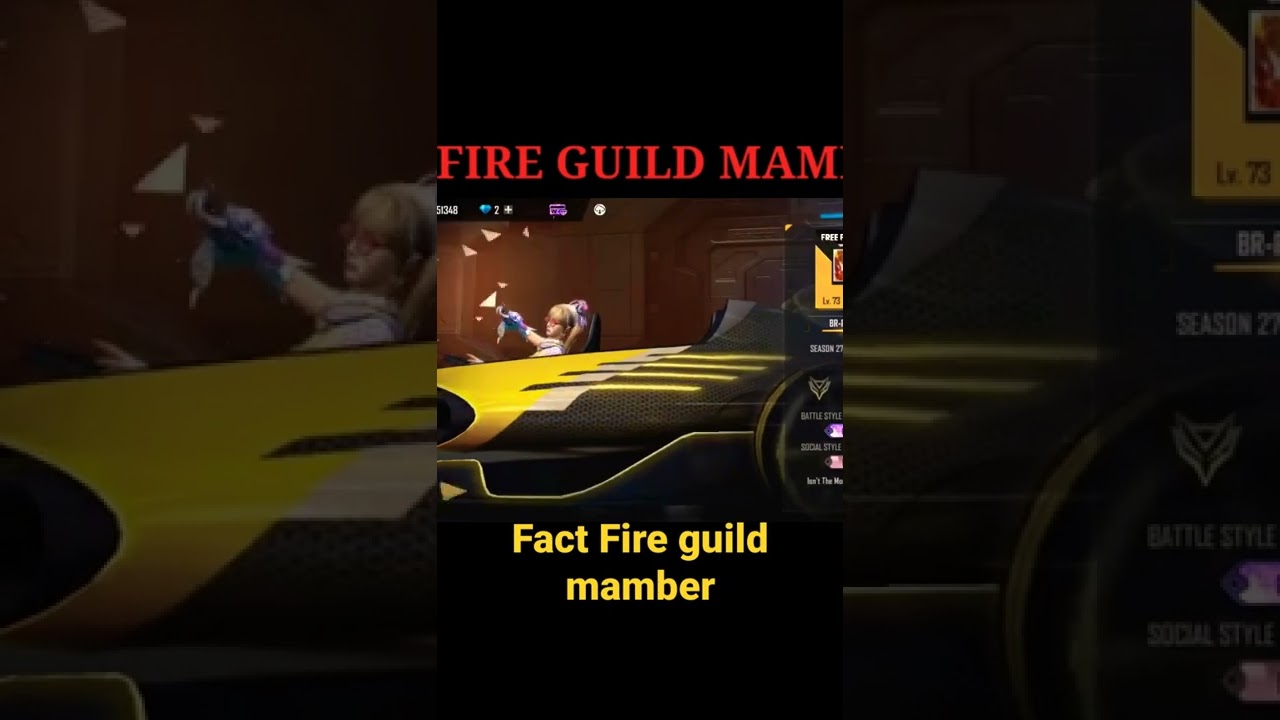 Fact Fire 😌Guild mamber 😱😱😌