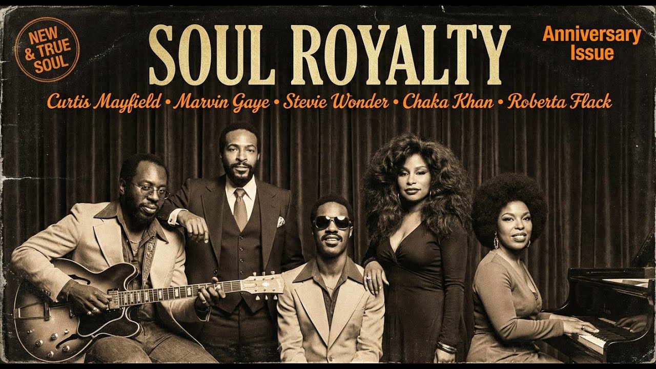 Soul Royalty (1970s) | Curtis Mayfield • Marvin Gaye • Stevie Wonder • Chaka Khan • Roberta Flack