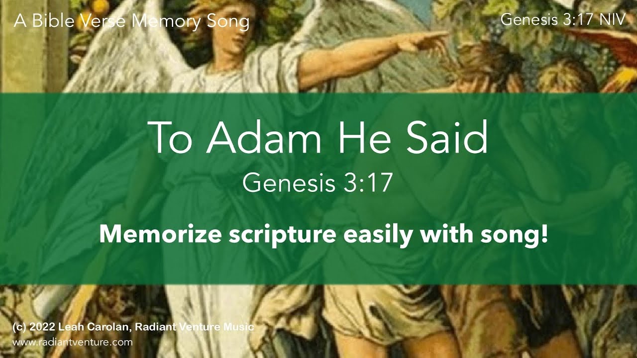 To Adam He Said (Genesis 