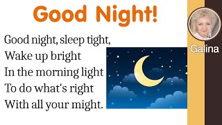 Good Night. Poems for Kids screenshot 5