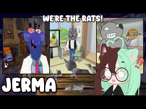 WE'RE THE RATS! || Rat Movie 1 & 2 & Rat Movie: Reanimated Collab || Mintzey Moon Reacts to Jerma985