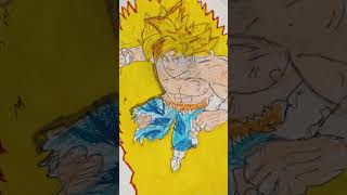 goku ssj 1 #animedrawing #art #anime #drawing #goku #gokugoku #gokussj #dragonball #dragonballz #