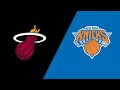 NBA 2K14 Simulation Of 2013 14 Season Miami Heat Vs New York Knicks January 9 2014 