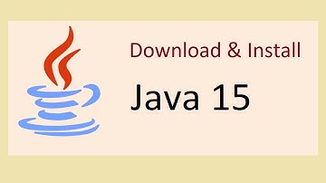 How to Download & Install Java 15 on Windows 10