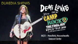 Demi Lovato: Camp Rock World Tour (Mansfield, Massachusetts 25/08/2010)